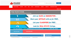 Desktop Screenshot of easyaccesscanada.com